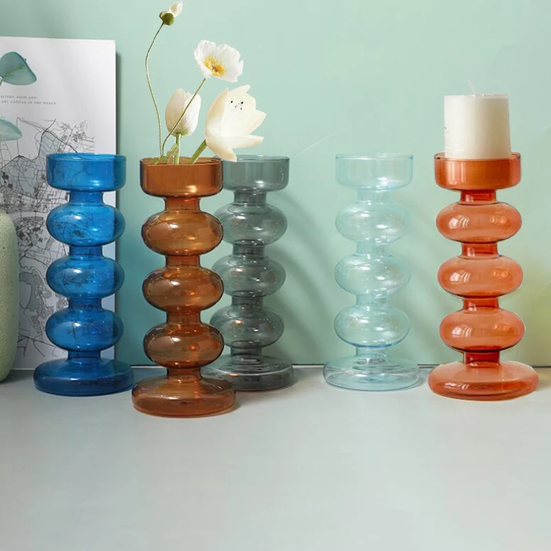 Glass Candle Holder Vase Wedding Decoration Home Decor Candle Stand Home Decoration Nordic Home Decor Candlesticks for Candles
Glass Candle Holder Vase Wedding Decoration Home Decor Candle Stand Home Decoration Nordic Home Decor Candlesticks for Candles