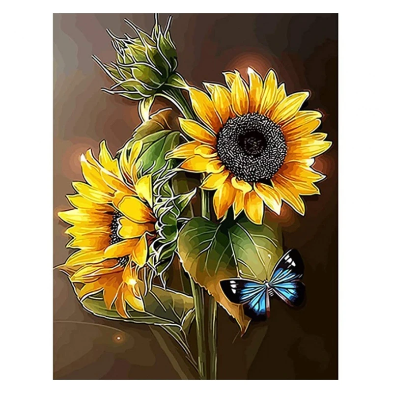 5D Diamond Painting Kit Sunflower Butterfly DIY Art Drawing Picture Set for Adults Beginners Handmade Home Wall Decor
5D Diamond Painting Kit Sunflower Butterfly DIY Art Drawing Picture Set for Adults Beginners Handmade Home Wall Decor