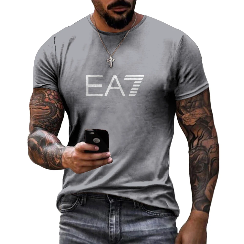 Men's summer 3D abstract printed short sleeve T-shirt new European and American casual sweatshirt for a generation
Men's summer 3D abstract printed short sleeve T-shirt new European and American casual sweatshirt for a generation