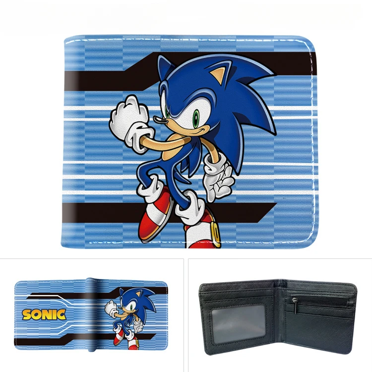 Super Sonic Sonic Peripheral Wallet Short Half-fold Card Holder Full-color Cartoon Anime Zero Fashion Wallet Wallet
Super Sonic Sonic Peripheral Wallet Short Half-fold Card Holder Full-color Cartoon Anime Zero Fashion Wallet Wallet