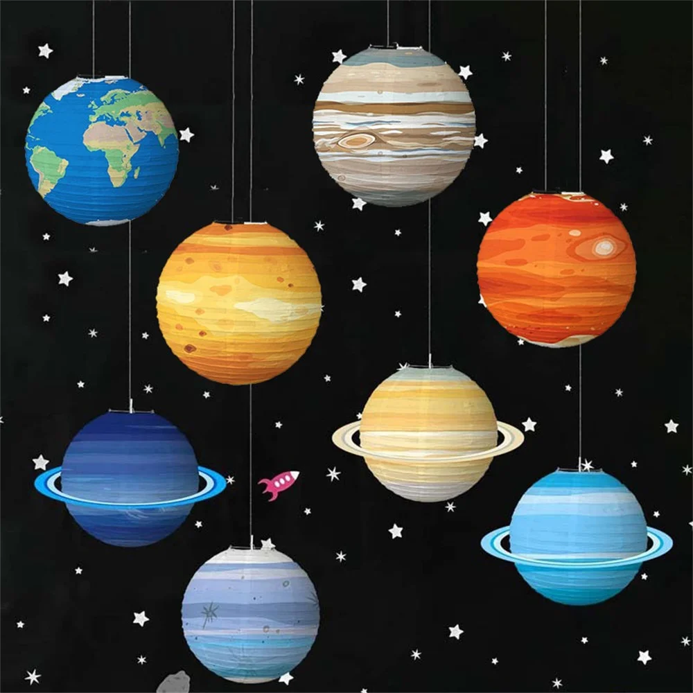1Pcs Planets Foldable Starry Paper Lanterns Outer Space Planet Theme Happy Birthday Party Decor Kids Boy Planet Paper Lantern
1Pcs Planets Foldable Starry Paper Lanterns Outer Space Planet Theme Happy Birthday Party Decor Kids Boy Planet Paper Lantern