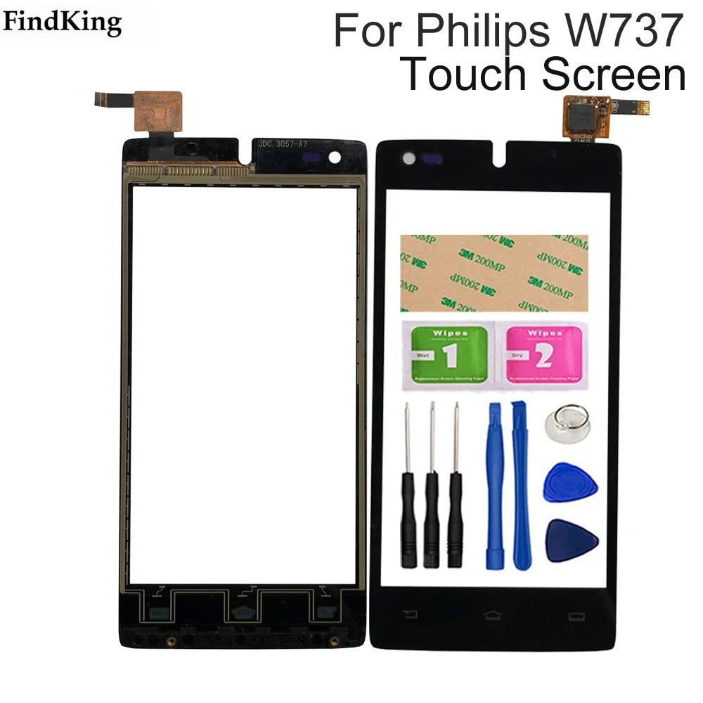 4.3'' Inch Mobile Touch Screen For Philips W737 Touch Screen Digitizer Panel Front Glass TouchScreen Sensor Tools Wipes
4.3'' Inch Mobile Touch Screen For Philips W737 Touch Screen Digitizer Panel Front Glass TouchScreen Sensor Tools Wipes