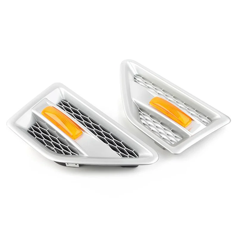 2Pcs Car Side Vent Mesh Front Grille Grill for Land Rover Freelander 2 LR2 2006-2016,Silver
2Pcs Car Side Vent Mesh Front Grille Grill for Land Rover Freelander 2 LR2 2006-2016,Silver