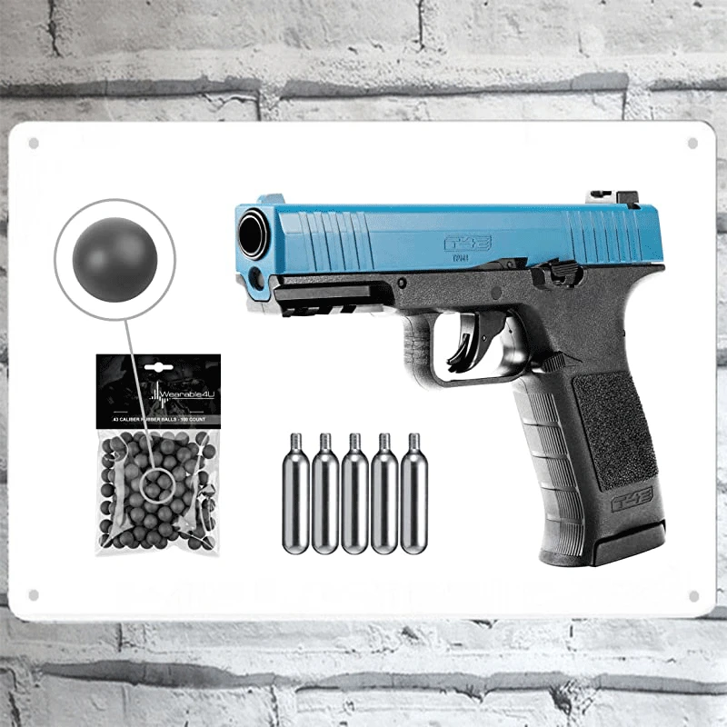 New Wearable4U Umarex T4E TPM1 (8XP) .43 Cal Paintball Marker Training Pistol CO2 Tank Bundle Iron Paintings 8*6inch
New Wearable4U Umarex T4E TPM1 (8XP) .43 Cal Paintball Marker Training Pistol CO2 Tank Bundle Iron Paintings 8*6inch