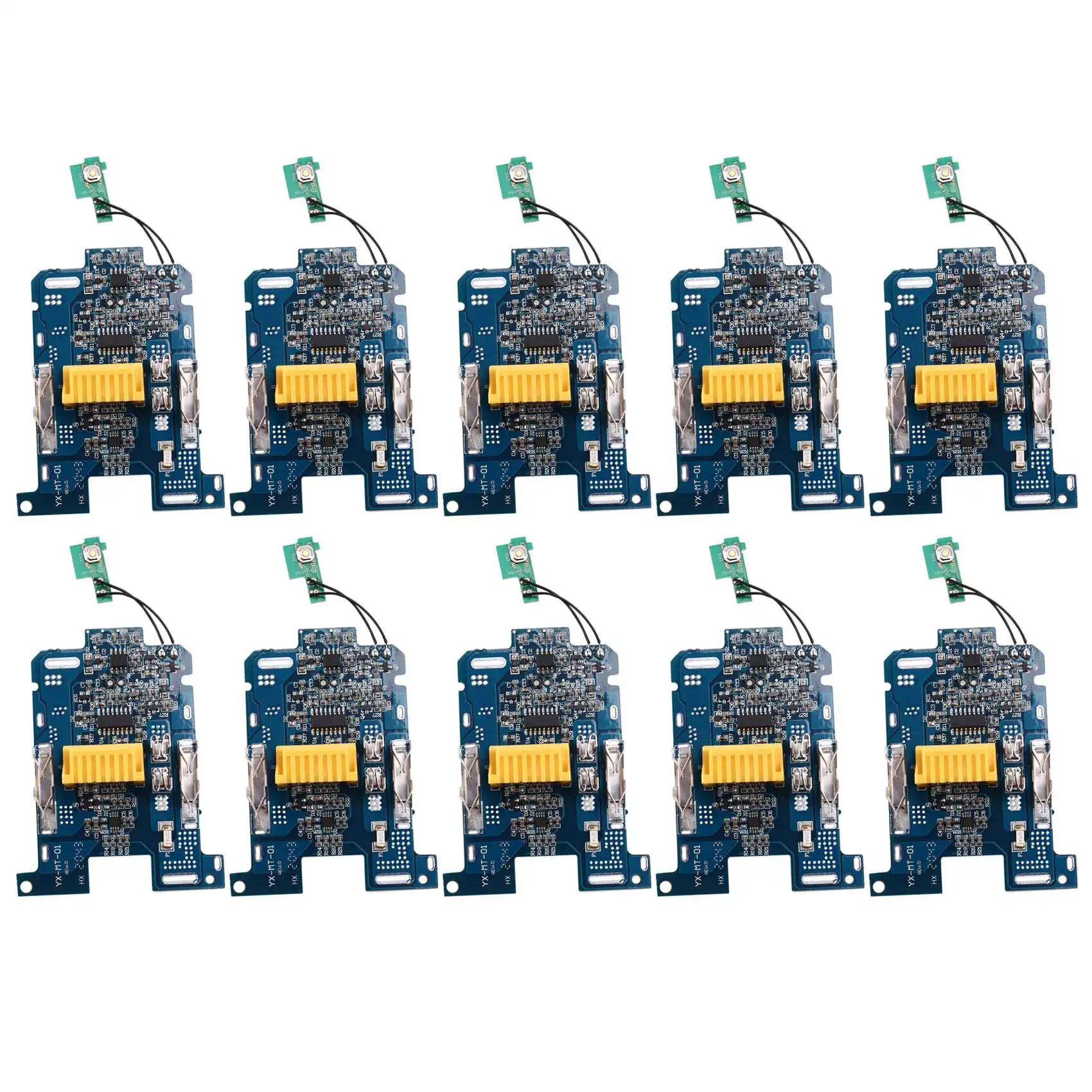 10X BL1830 Защитная плата для зарядки литий-ионной батареи BMS PCB для электроинструмента Makita 18 в BL1815 BL1860 LXT400 Bl1850
10X BL1830 Защитная плата для зарядки литий-ионной батареи BMS PCB для электроинструмента Makita 18 в BL1815 BL1860 LXT400 Bl1850