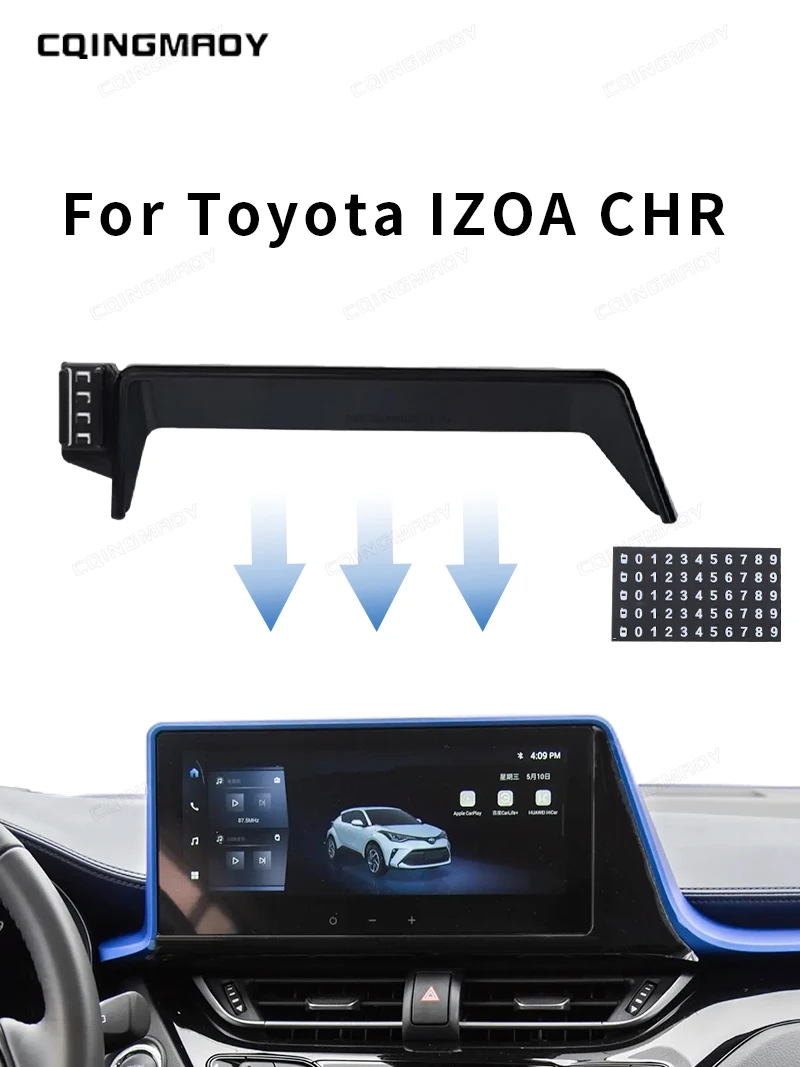 Car Phone Holder For Toyota IZOA CHR 2018-2023 screen navigation bracket new energy wireless charging rack
Car Phone Holder For Toyota IZOA CHR 2018-2023 screen navigation bracket new energy wireless charging rack