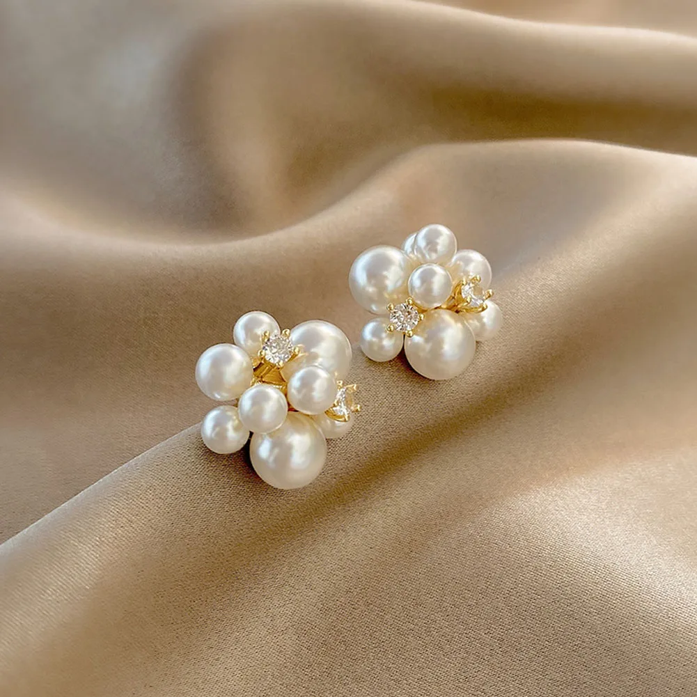 Elegant Romantic Unique Fireworks Pearl Stud Earrings For Woman Korean Fashion Jewelry Party Girl's Lady Temperament Accessories
Elegant Romantic Unique Fireworks Pearl Stud Earrings For Woman Korean Fashion Jewelry Party Girl's Lady Temperament Accessories