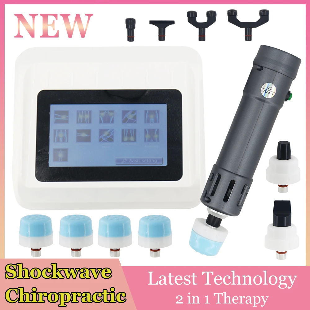 Shockwave Therapy Machine Physical Shock Wave Chiropractic Instrument Pain Relief Body Massage Relaxation Health Care Massager
Shockwave Therapy Machine Physical Shock Wave Chiropractic Instrument Pain Relief Body Massage Relaxation Health Care Massager
