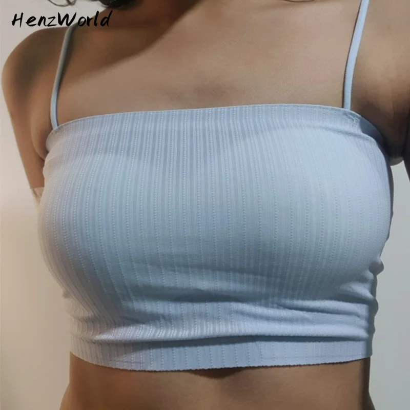 2022 Summer Sexy Bralette Top Tanks For Women Up Bras Lingerie Camisoles Ice Silk Crop Top Seamless Word Sling Female Tube Tops
2022 Summer Sexy Bralette Top Tanks For Women Up Bras Lingerie Camisoles Ice Silk Crop Top Seamless Word Sling Female Tube Tops