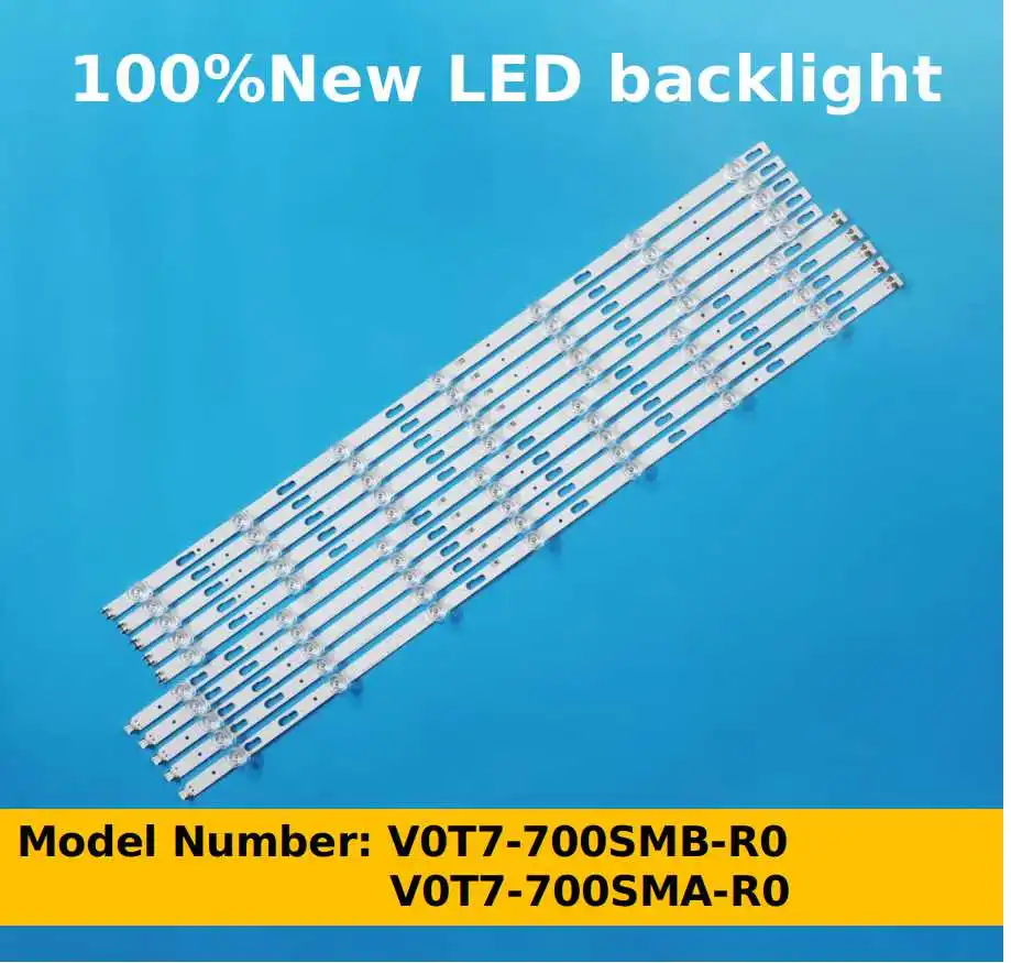 Светодиодная подсветка для Samsung UN70TU6980FXZA, UN70TU7000WXZA, задняя фотография, 10 шт.
Светодиодная подсветка для Samsung UN70TU6980FXZA, UN70TU7000WXZA, задняя фотография, 10 шт.