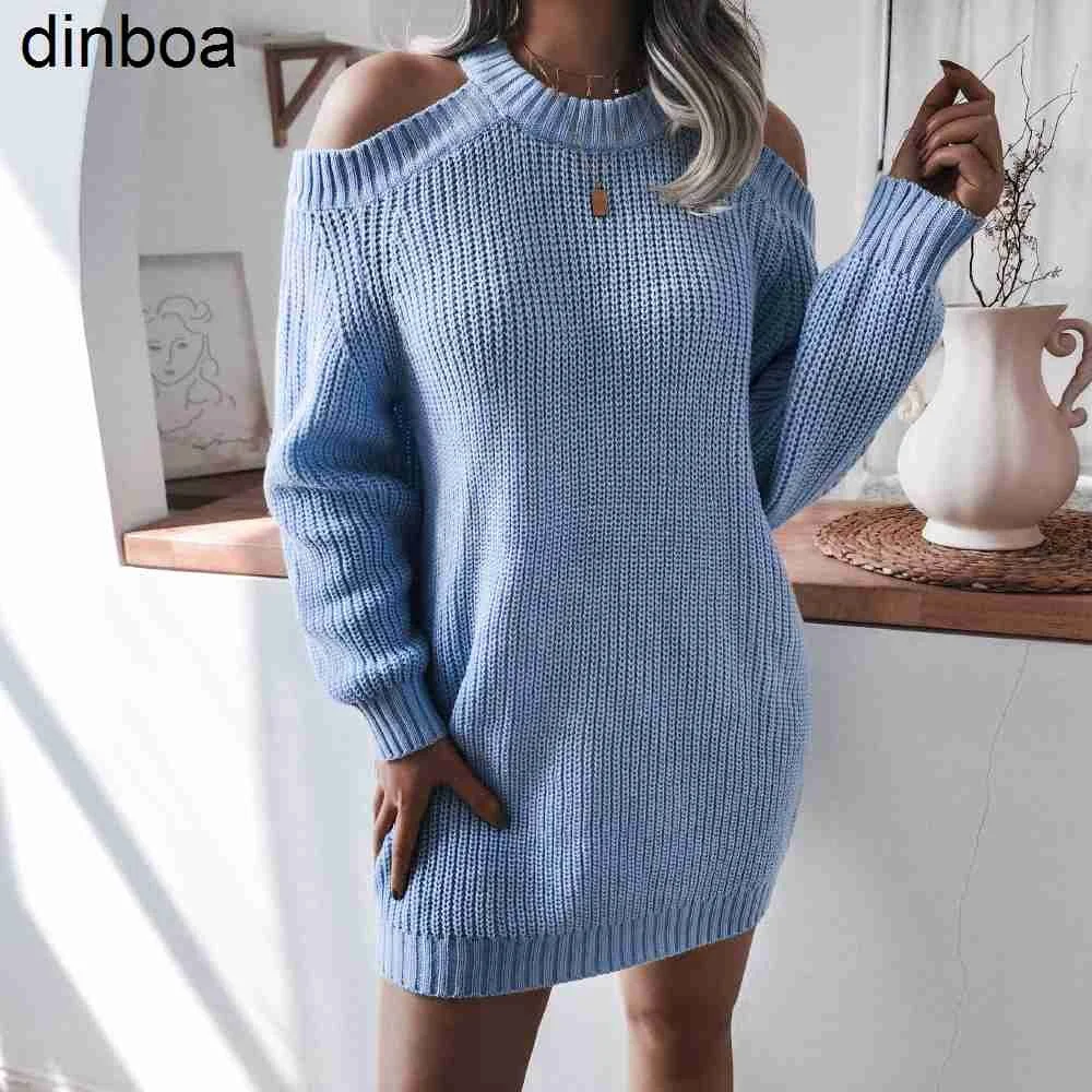 Casual Women Off Shoulder Sweater Dress Autumn Winter Brief Loose Knitted Dressesladies Winter Knitting Dress Jersey Linen Dress
Casual Women Off Shoulder Sweater Dress Autumn Winter Brief Loose Knitted Dressesladies Winter Knitting Dress Jersey Linen Dress