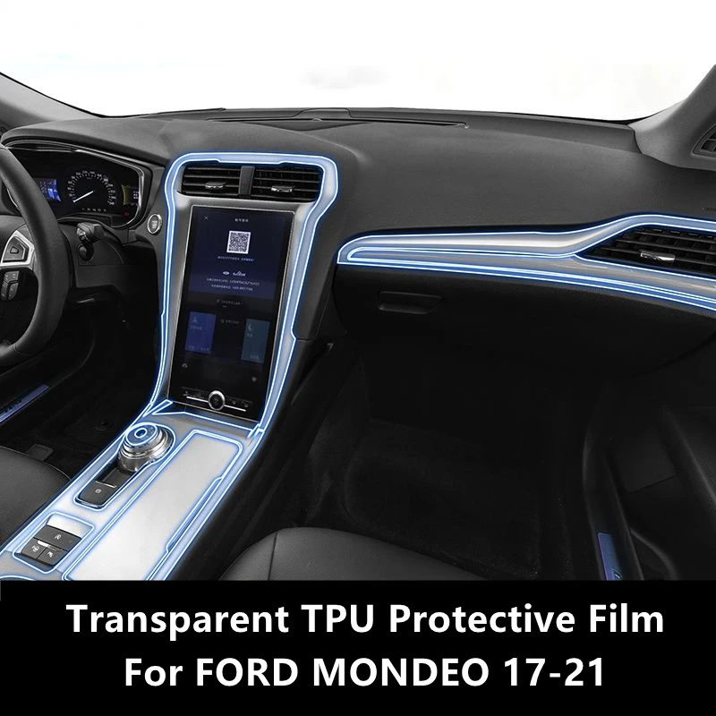 For FORD MONDEO 17-21 Car Interior Center Console Transparent TPU Protective Film Anti-scratch Repair Film Accessories Refit
For FORD MONDEO 17-21 Car Interior Center Console Transparent TPU Protective Film Anti-scratch Repair Film Accessories Refit