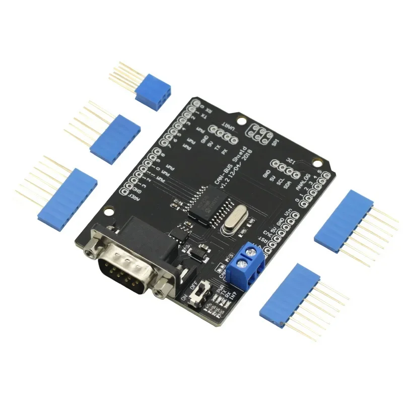 MCP2515 EF02037 CAN BUS щит контроллера платы связи высокая скорость CAN V2.0B модуль для Arduino для Freaduino
MCP2515 EF02037 CAN BUS щит контроллера платы связи высокая скорость CAN V2.0B модуль для Arduino для Freaduino