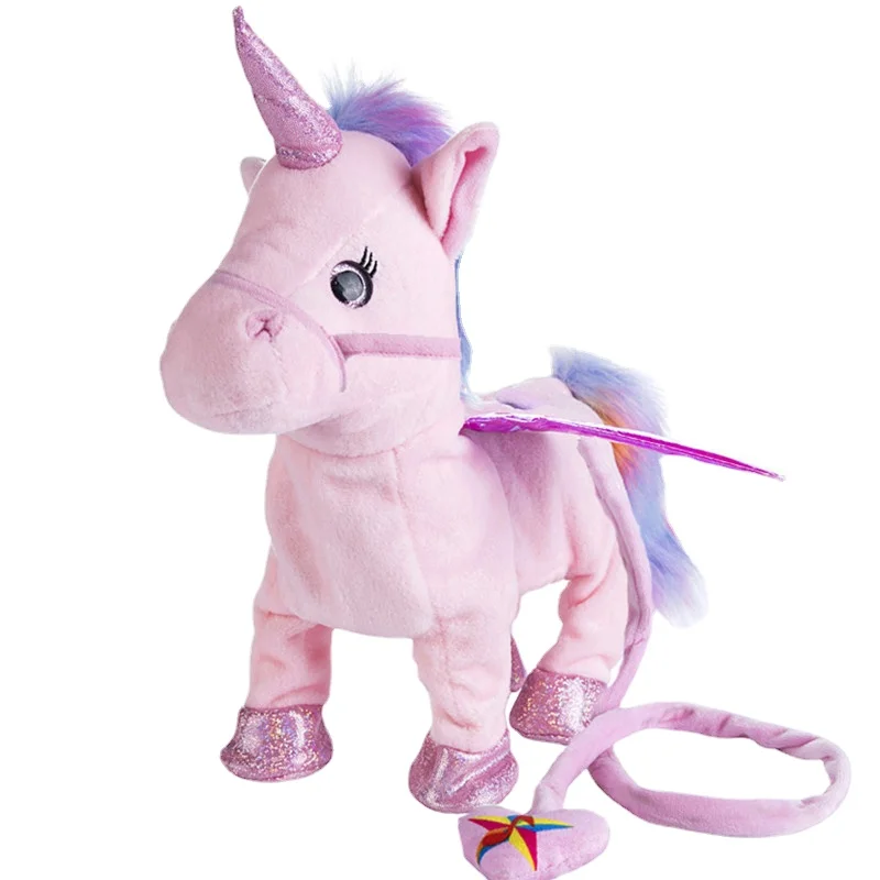 35cm Funny Electric Walking Unicorn Plush Toy Stuffed Animal Toys for Children Electronic Music Unicorn Toy Christmas Gifts
35cm Funny Electric Walking Unicorn Plush Toy Stuffed Animal Toys for Children Electronic Music Unicorn Toy Christmas Gifts