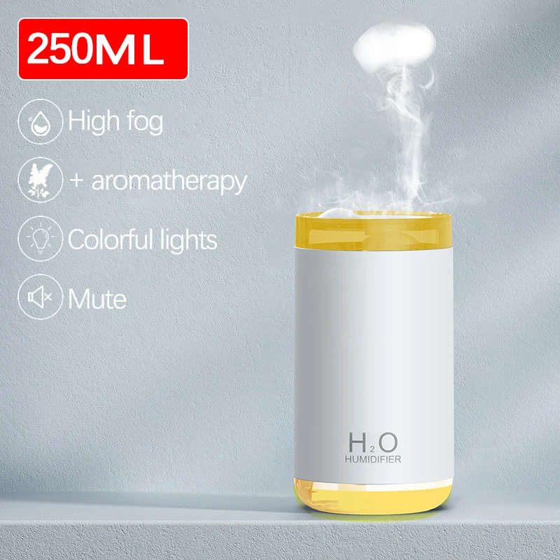 New 250ML Air Humidifier Essential Oil Aroma Diffuser Jellyfish Cooling Sprayer for Home Office
New 250ML Air Humidifier Essential Oil Aroma Diffuser Jellyfish Cooling Sprayer for Home Office