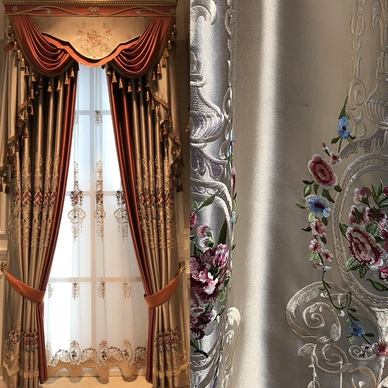 North European and American Style Curtains for Bedroom Living Room High Blackout Curtains Ultraviolet Protection Customized
North European and American Style Curtains for Bedroom Living Room High Blackout Curtains Ultraviolet Protection Customized