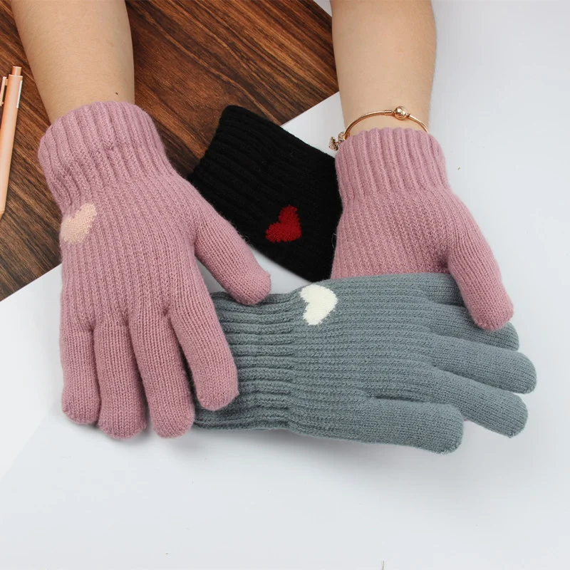 Female Winter Warm Knitted Full Finger Gloves Men Solid Woolen Touch Screen Mittens Women Thick Warm Cycling Driving Gloves
Female Winter Warm Knitted Full Finger Gloves Men Solid Woolen Touch Screen Mittens Women Thick Warm Cycling Driving Gloves