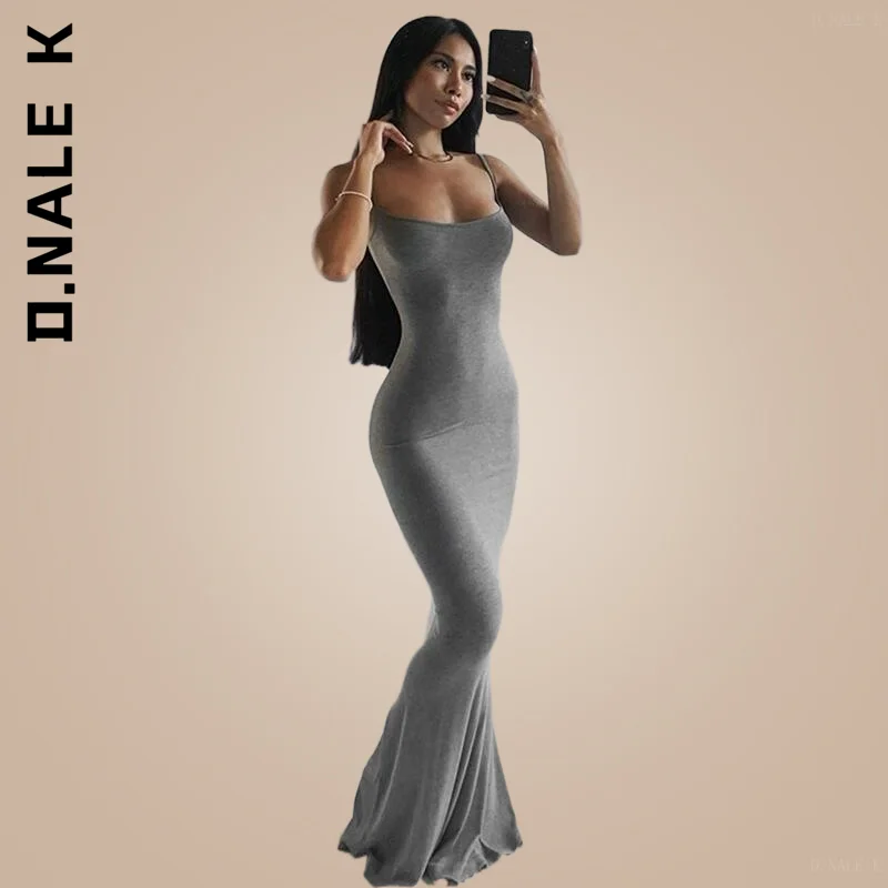 D.Nale K Bodycon Elegant Satin Slip Sleeveless Backless Slim Sexy Maxi Dress 2022 Summer Women Party Y2K Concise Clothing
D.Nale K Bodycon Elegant Satin Slip Sleeveless Backless Slim Sexy Maxi Dress 2022 Summer Women Party Y2K Concise Clothing