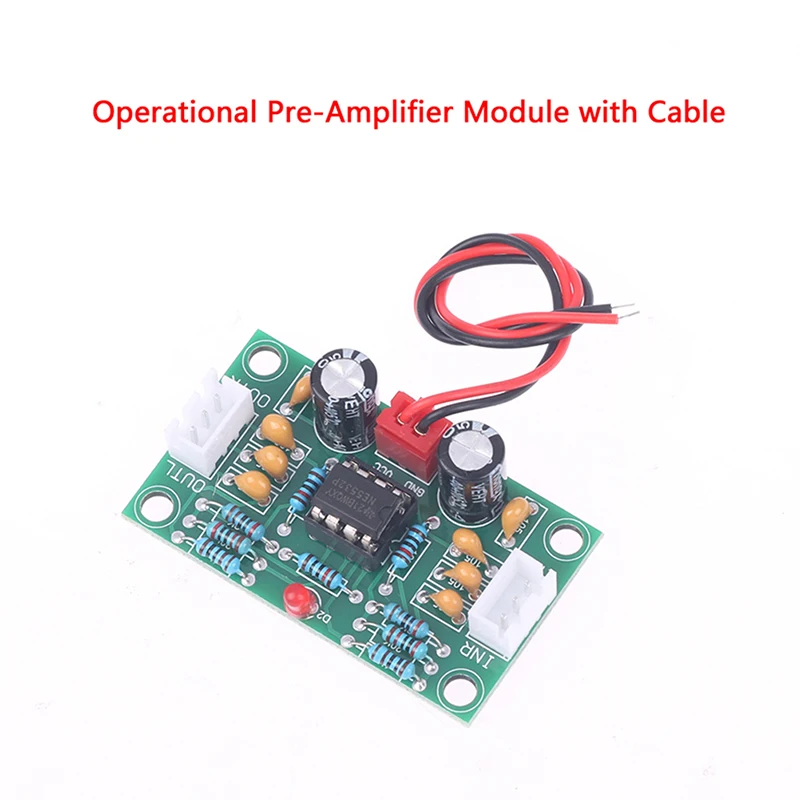 XH-A902 NE5532 Operational Pre-Amplifier Module Preamplifier 5 Times Rate Wide Voltage Digital Audio Front Amplifier Board
XH-A902 NE5532 Operational Pre-Amplifier Module Preamplifier 5 Times Rate Wide Voltage Digital Audio Front Amplifier Board