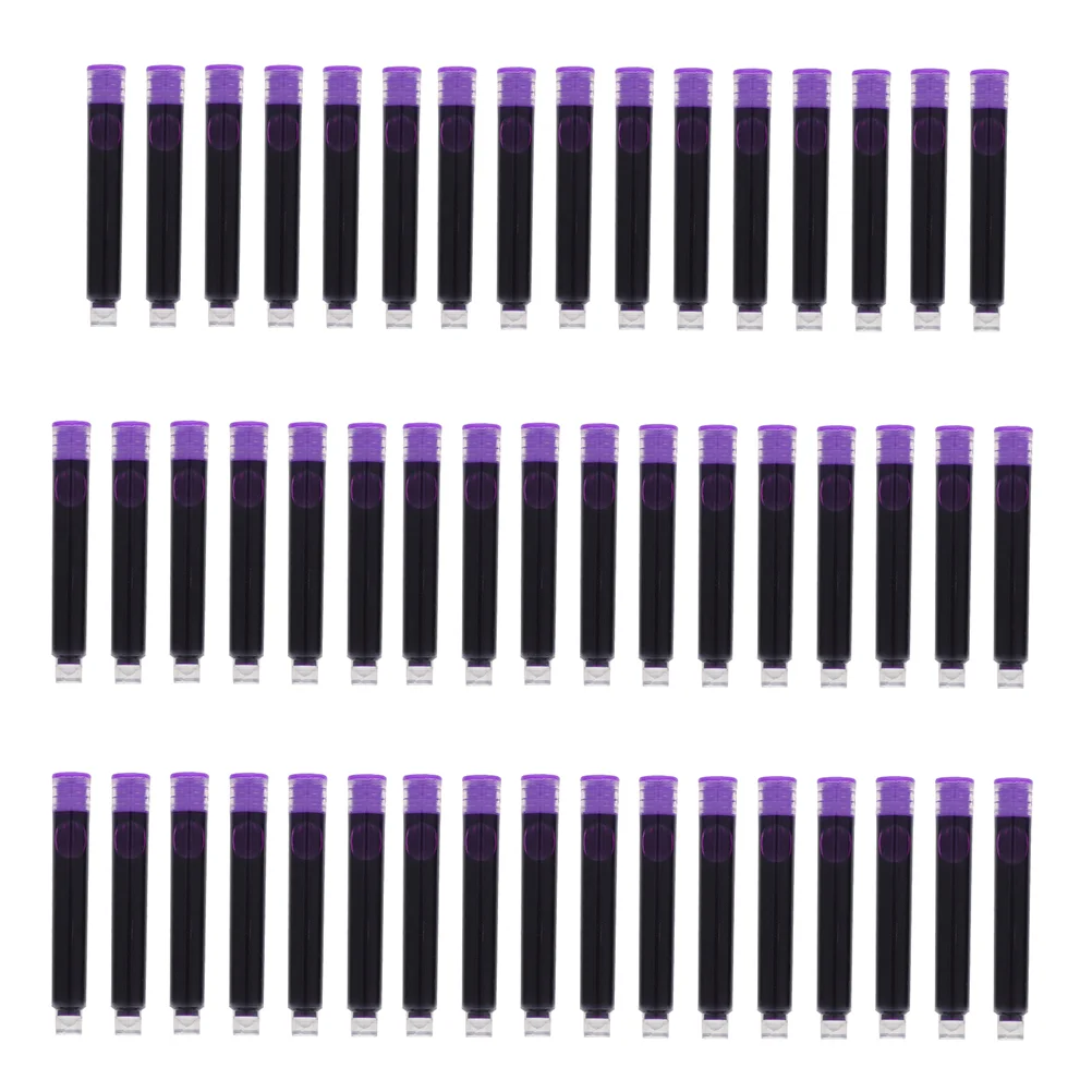 100Pcs Office Ink Cartridges Fountain Pen Ink Cartridges Ink Refills for School Office
100Pcs Office Ink Cartridges Fountain Pen Ink Cartridges Ink Refills for School Office