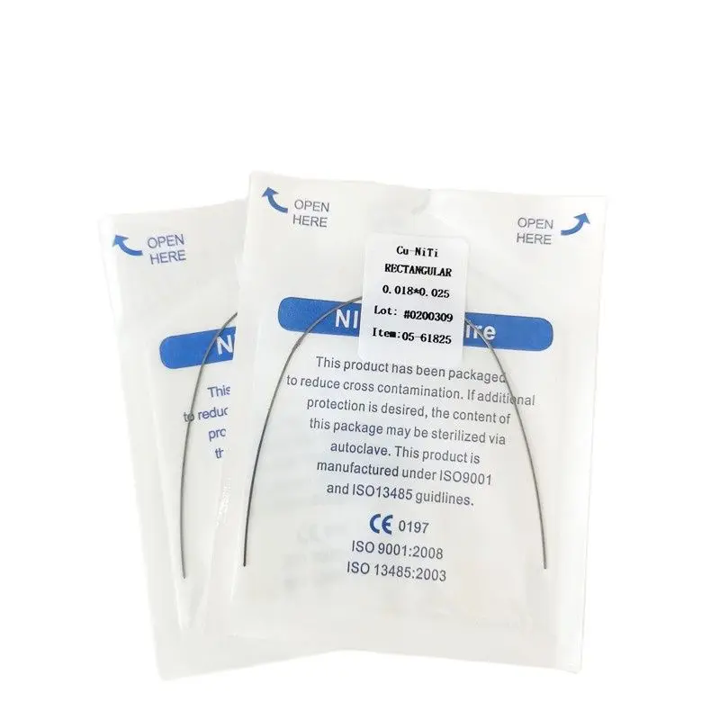 0.018*0.025 Dental Copper Niti Cu Wires Arch Ormco DAMON Q Rectangular Stops Orthodontic Wires
0.018*0.025 Dental Copper Niti Cu Wires Arch Ormco DAMON Q Rectangular Stops Orthodontic Wires