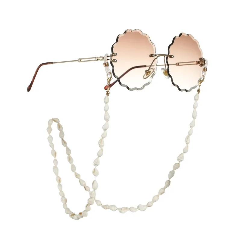 2020 Chic irregular imitation pearl glasses chain hanging neck Chain glasses rope lanyards sunglasses accessories
2020 Chic irregular imitation pearl glasses chain hanging neck Chain glasses rope lanyards sunglasses accessories