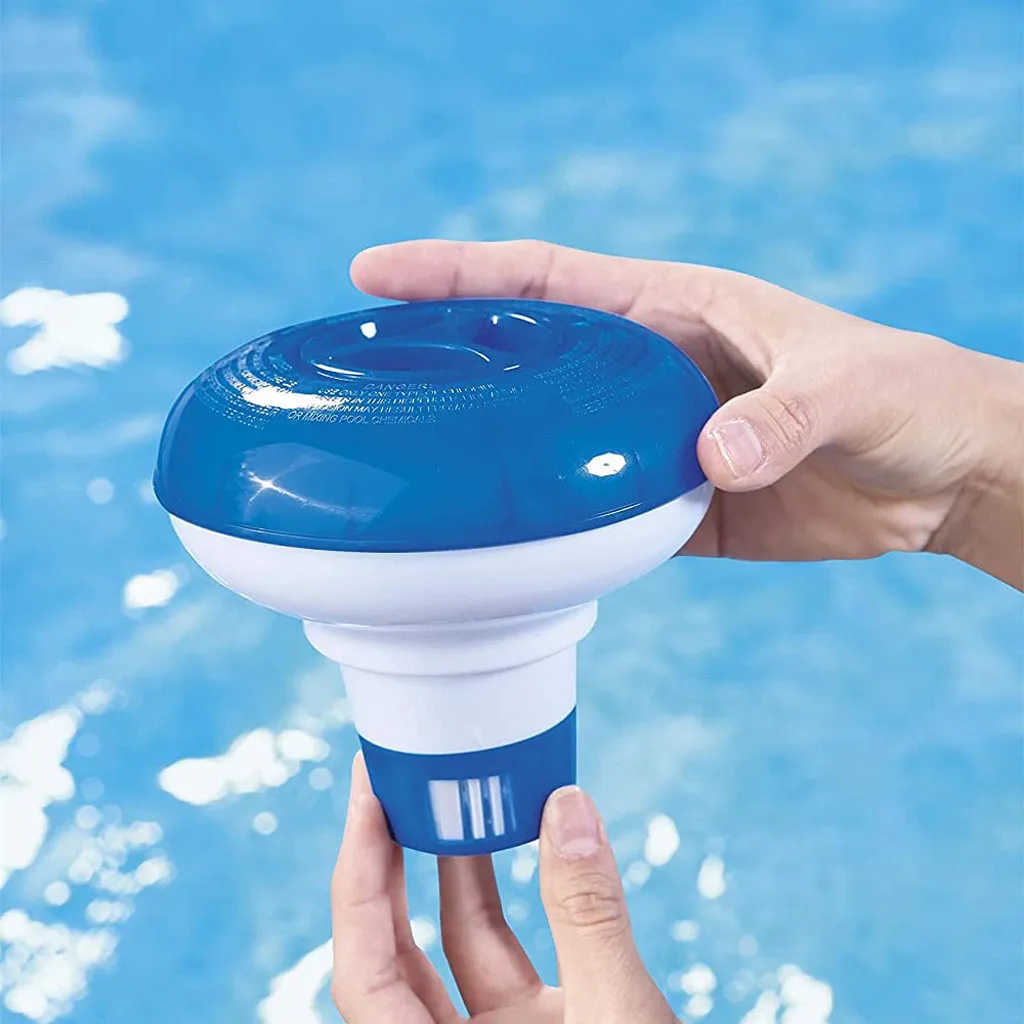 Swimming Pool Chlorine Dispenser Floating Tablets Bromine Disinfect Chemical Floater Auto Supplier Spa Accessories Equipment
Swimming Pool Chlorine Dispenser Floating Tablets Bromine Disinfect Chemical Floater Auto Supplier Spa Accessories Equipment
