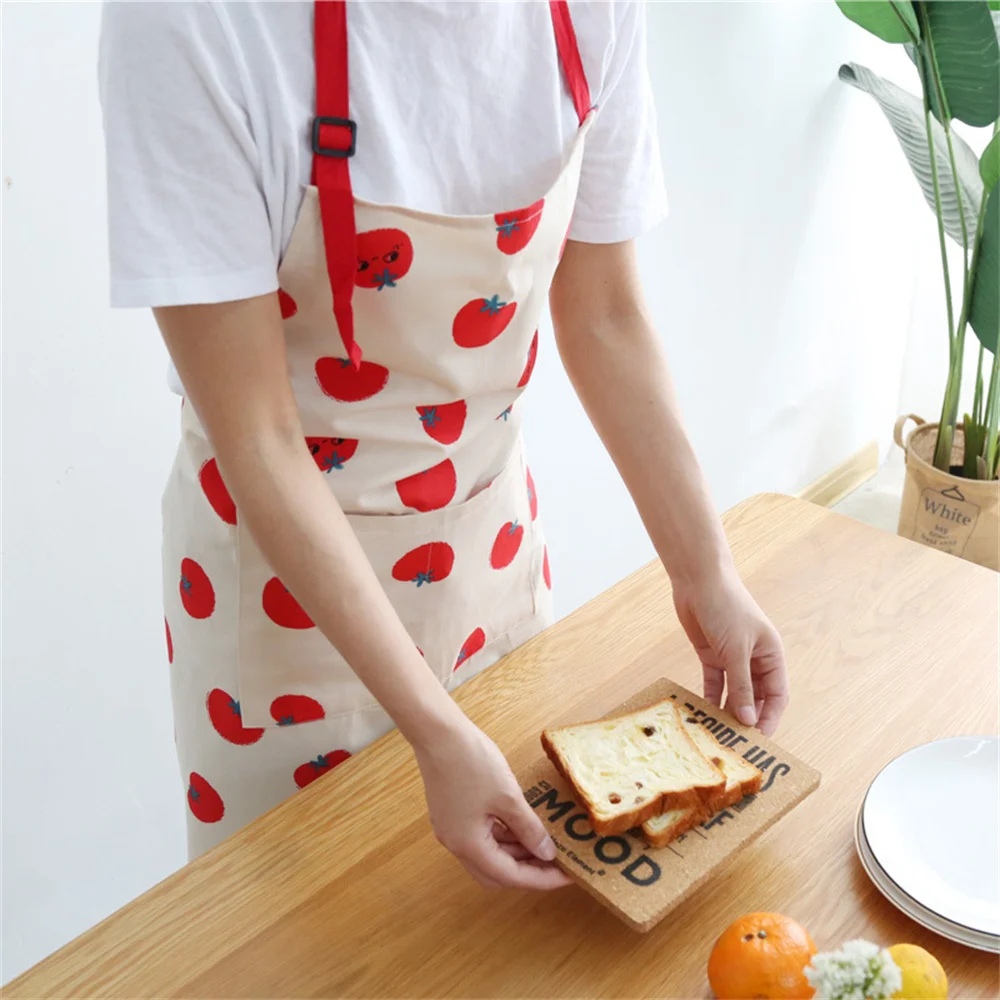 Wear-resistant Adult Apron Convenient Sleeveless Apron Cartoon Apron Cooking Accessories Small Fresh Womens Kitchen Apron Apron
Wear-resistant Adult Apron Convenient Sleeveless Apron Cartoon Apron Cooking Accessories Small Fresh Womens Kitchen Apron Apron