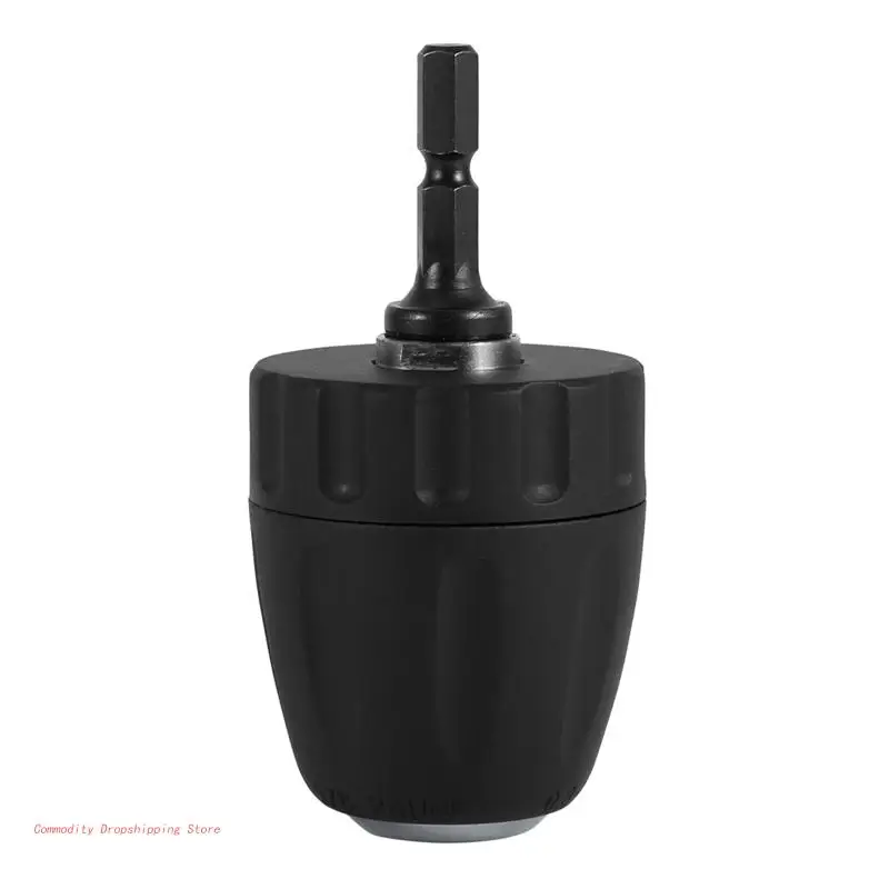 Upgraded Quick Change 1/4-Inch Hex Shank 0.8-10mm Clamping Capacity Keyless Drill Chuck Screwdriver to Drill Converter 
Upgraded Quick Change 1/4-Inch Hex Shank 0.8-10mm Clamping Capacity Keyless Drill Chuck Screwdriver to Drill Converter