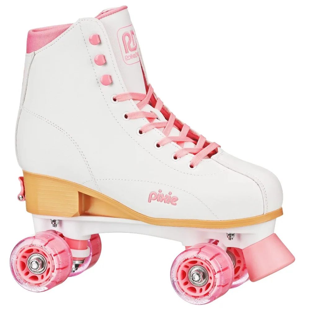 Pixie Hightop Adjustable Adult Women's Roller Skates Size 7-10 Roller Skate Shoes Sneakers With Wheels 4-wheel Sports
Pixie Hightop Adjustable Adult Women's Roller Skates Size 7-10 Roller Skate Shoes Sneakers With Wheels 4-wheel Sports