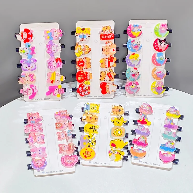 10pcs Cartoon Animal Hairpins Women Girl Kid Mini Cute Hair Clip Pin Barrettes Duckbill Clips Hair Accessories Headwear Set
10pcs Cartoon Animal Hairpins Women Girl Kid Mini Cute Hair Clip Pin Barrettes Duckbill Clips Hair Accessories Headwear Set