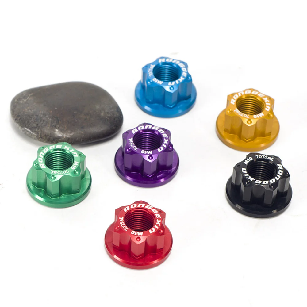 4Pcs M10 Durable Track Wheel Nuts Bicycle Fixie Axle Screw For Rear Hub Replacement Screws High Quality Non-quick Release Hub Nu
4Pcs M10 Durable Track Wheel Nuts Bicycle Fixie Axle Screw For Rear Hub Replacement Screws High Quality Non-quick Release Hub Nu