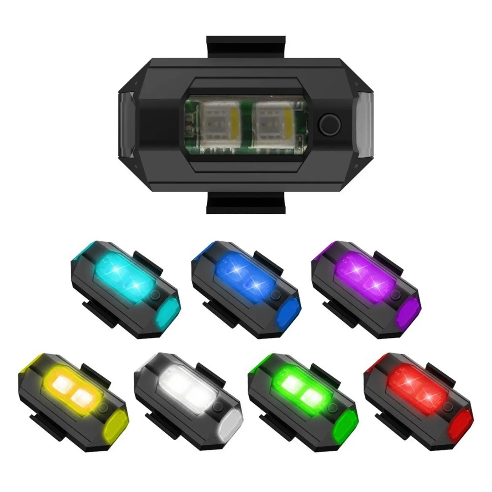 Universal 7 Colors Drone Strobe Light Drone Night LED Anti-collision Warning Light Mini Signal Light For dji Mini 2 Accessories
Universal 7 Colors Drone Strobe Light Drone Night LED Anti-collision Warning Light Mini Signal Light For dji Mini 2 Accessories