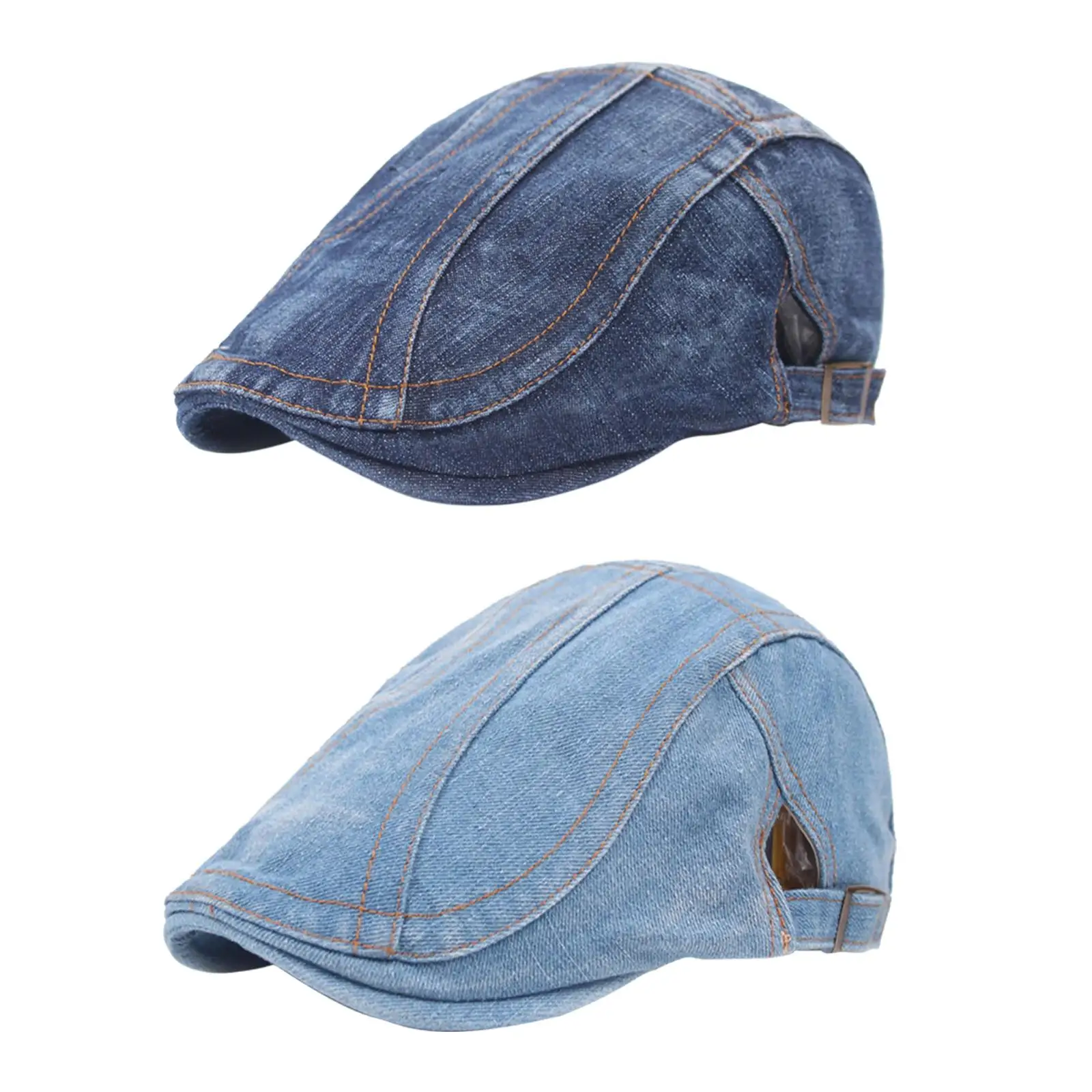 Unisex Newsboy Hat, Ivy Flat Driving Cabbie Caps, for Men's Adjustable Washed Jean
Unisex Newsboy Hat, Ivy Flat Driving Cabbie Caps, for Men's Adjustable Washed Jean