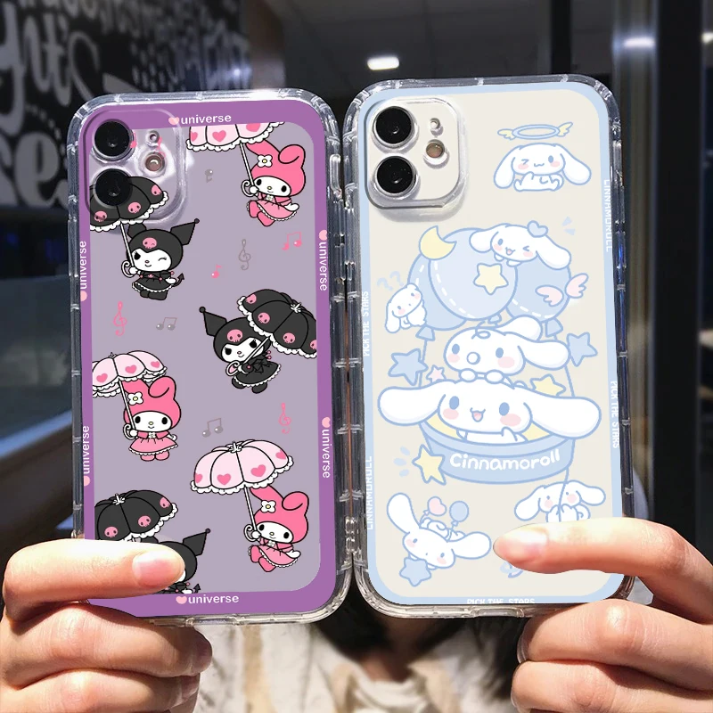 Cartoon Cute Kulomi Sanrio Phone Case For Apple iPhone 14 13 12 Mini 11 XS Pro Max X XR 8 7 6 Plus 5 SE Transparent Cover 
Cartoon Cute Kulomi Sanrio Phone Case For Apple iPhone 14 13 12 Mini 11 XS Pro Max X XR 8 7 6 Plus 5 SE Transparent Cover