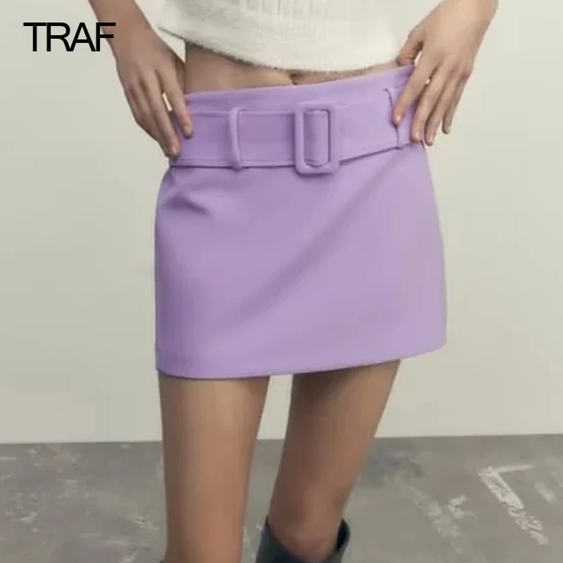 TRAF Purple Belt Women's Shorts High Waisted Shorts For Women Elegant Stylish 2022 Autumn Office Wear Women's Baggy Short Suits
TRAF Purple Belt Women's Shorts High Waisted Shorts For Women Elegant Stylish 2022 Autumn Office Wear Women's Baggy Short Suits