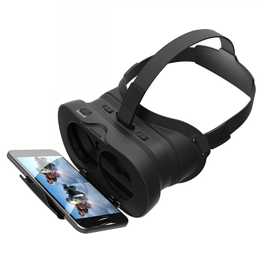 

Черная 96 AR гарнитура очки дополненной реальности поддержка для Google Cardboard 2 подходит для 4 5-6 0 дюймовых сотовых телефонов