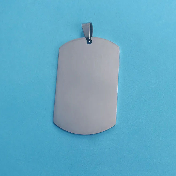 20pcs Stainless steel Army Dog Tags Mirror surface blank and laser engravable thickness 1.8mm pendants DH8978 
20pcs Stainless steel Army Dog Tags Mirror surface blank and laser engravable thickness 1.8mm pendants DH8978