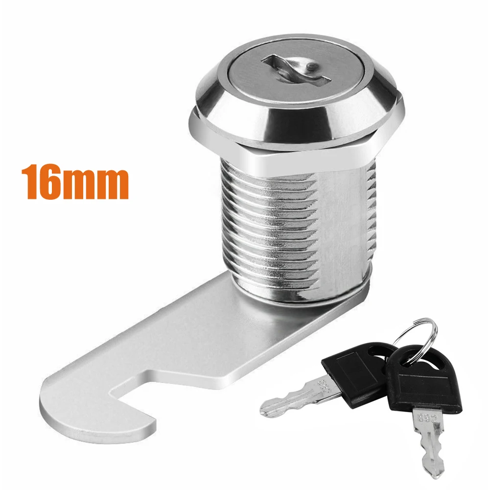 Security Lock Metal Alloy Cylinder Cabinet Locker Cam Lock With 2 Keys Security Mailbox Lock Cabinet Drawer Cam Lock 18mm Hole
Security Lock Metal Alloy Cylinder Cabinet Locker Cam Lock With 2 Keys Security Mailbox Lock Cabinet Drawer Cam Lock 18mm Hole