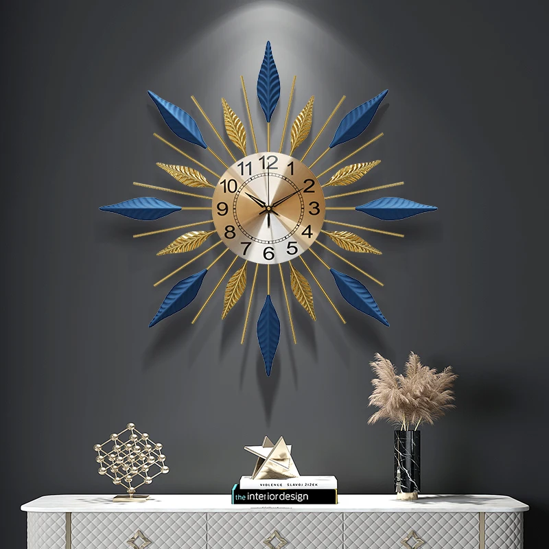 Nordic Luxury Wall Clock Living Room Design Metal Modern Fancy Stylish Wall Watch Bedroom Silent Chic Wanduhr Home Decorating
Nordic Luxury Wall Clock Living Room Design Metal Modern Fancy Stylish Wall Watch Bedroom Silent Chic Wanduhr Home Decorating