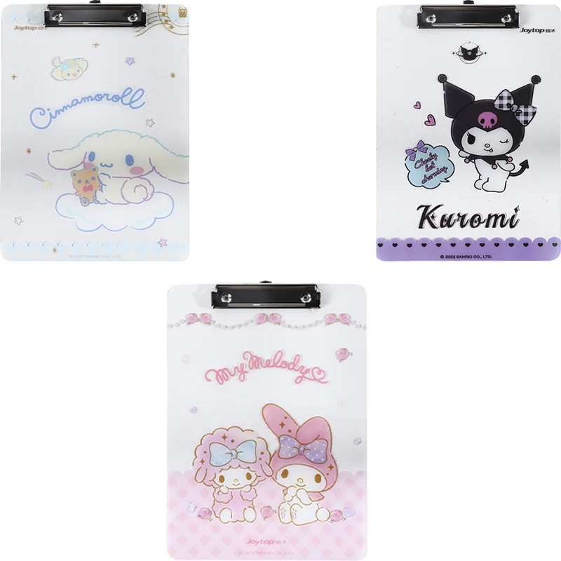 Акриловый держатель для файлов My Melody Cinnamoroll Kuromi, бумажная папка для студентов Sanrio аниме, тестовая папка, папка А4, офисный блокнот для письма
Акриловый держатель для файлов My Melody Cinnamoroll Kuromi, бумажная папка для студентов Sanrio аниме, тестовая папка, папка А4, офисный блокнот для письма