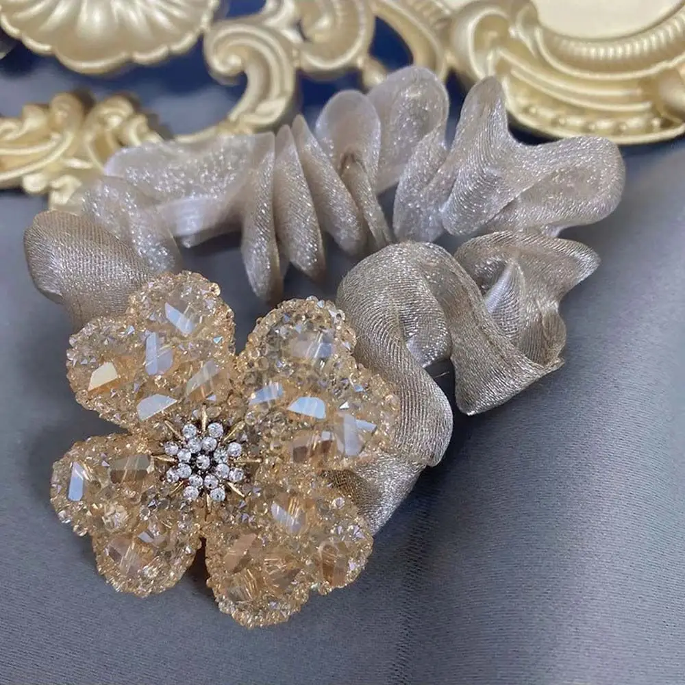 Hair Bands Fashion Hair Accessories Crystal Rhinestones Rubber Band Flower Hair Rope Girls Hair Ring Korean Headwear
Hair Bands Fashion Hair Accessories Crystal Rhinestones Rubber Band Flower Hair Rope Girls Hair Ring Korean Headwear