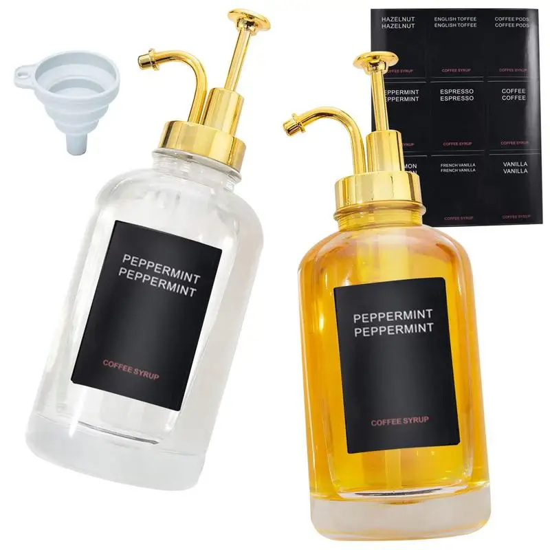 Прозрачный дозатор сиропа, 500 мл, аксессуары для кофе, 2 шт.
Прозрачный дозатор сиропа, 500 мл, аксессуары для кофе, 2 шт.