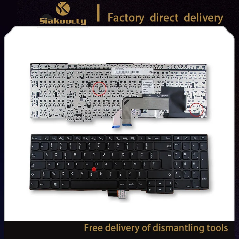 Новая Подлинная Клавиатура Siakoocty FR для Lenovo Thinkpad E550 E550C E555 E560 E560C E565
Новая Подлинная Клавиатура Siakoocty FR для Lenovo Thinkpad E550 E550C E555 E560 E560C E565