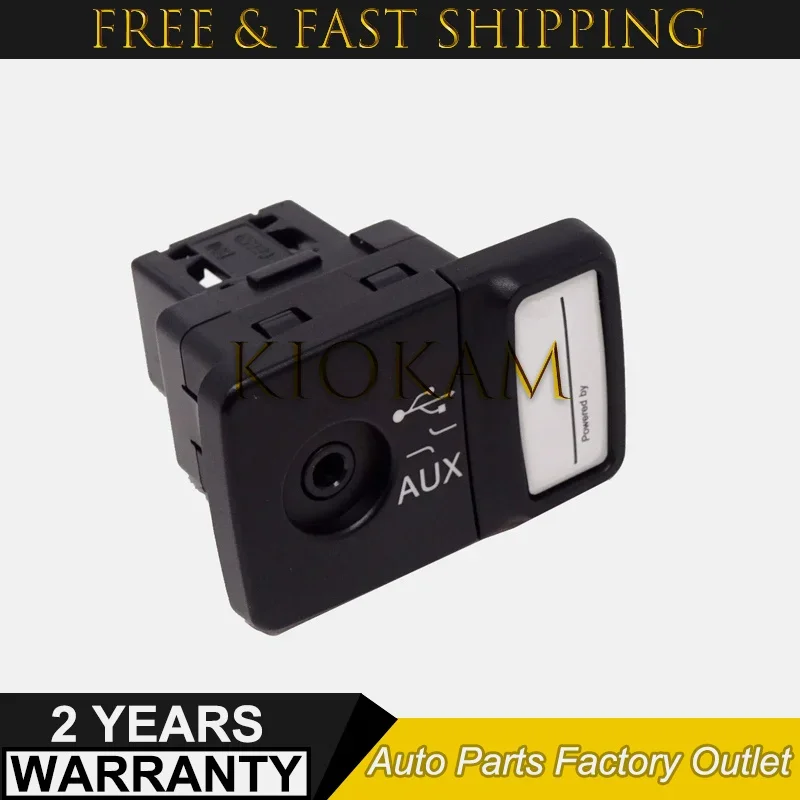 Модуль AUX с USB-интерфейсом 3 5 мм для Fiat Grande Punto Panda 500 розетка Blue & Me 735547937