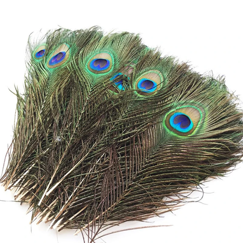Natural Peacock Feathers Eye Feathers For Jewelry Making Crafts Wedding Handicraft Accessories Dream Catcher Feather Decoration
Natural Peacock Feathers Eye Feathers For Jewelry Making Crafts Wedding Handicraft Accessories Dream Catcher Feather Decoration