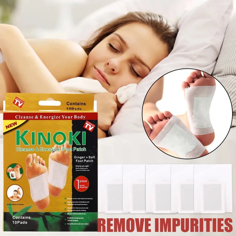 10/20/30/50 Pcs Detox Foot Patches for Stress Relief Deep Sleep Natural Herbal Toxins Cleansing Herbal Adhesive Pads Health Care
10/20/30/50 Pcs Detox Foot Patches for Stress Relief Deep Sleep Natural Herbal Toxins Cleansing Herbal Adhesive Pads Health Care