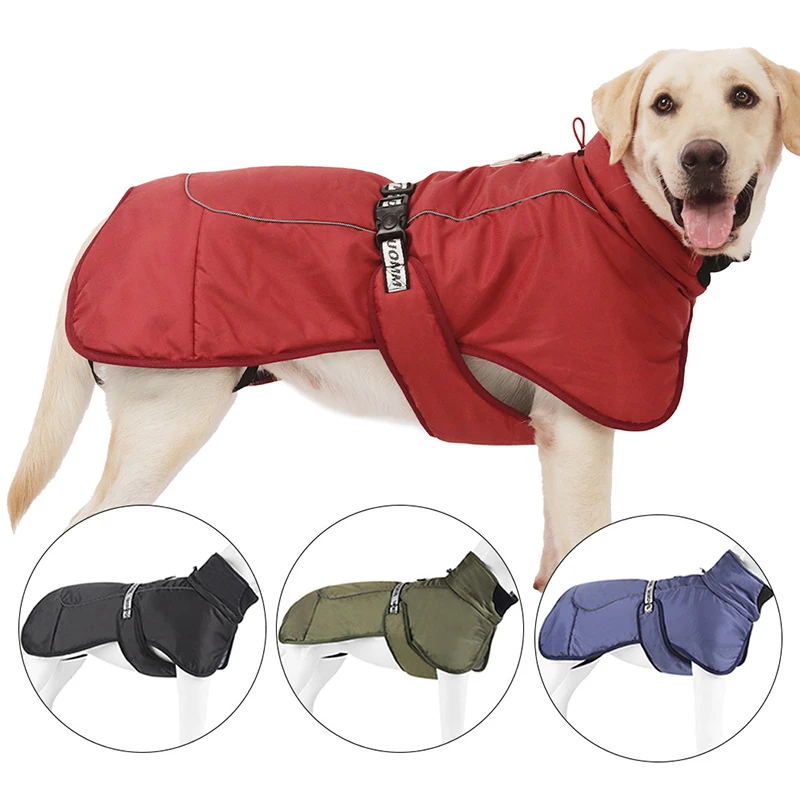 Winter Pet Dog Clothes Warm Dog Coat Waterproof Reflective Dog Coat Padded Clothes for Medium and Large Dogs Labrador Clothing
Winter Pet Dog Clothes Warm Dog Coat Waterproof Reflective Dog Coat Padded Clothes for Medium and Large Dogs Labrador Clothing