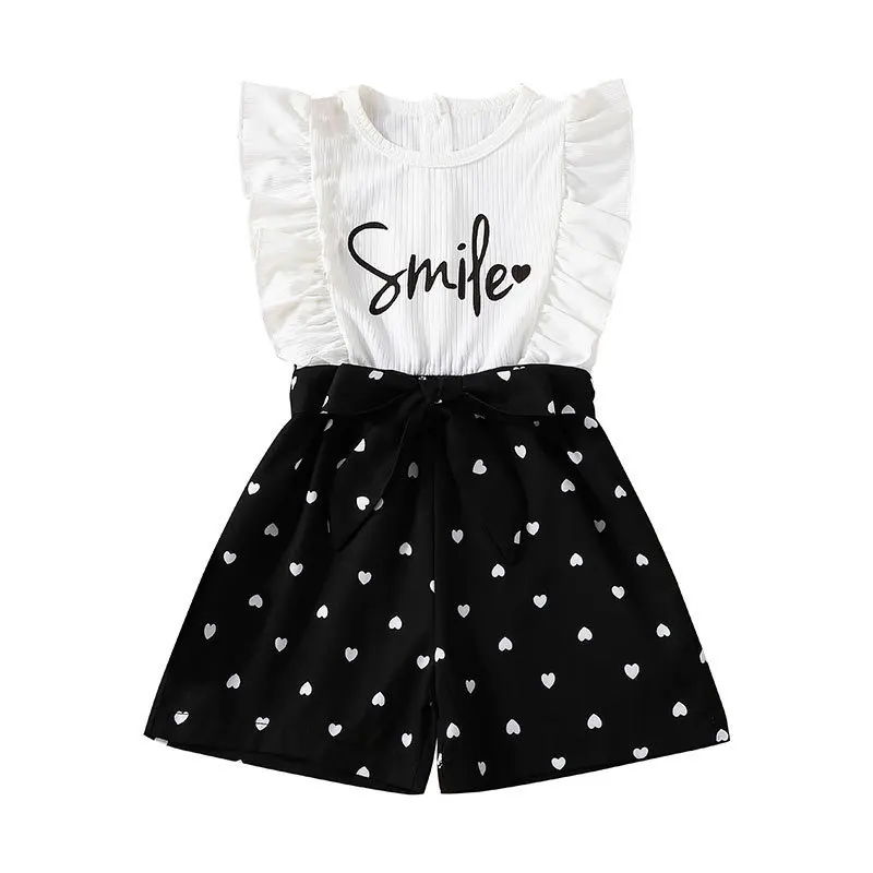 Summer Lovely Little Girls Jumpsuits Pants 1-6Y Lace Ruffles Sleeve Flowers Patchwork Playsuits Romper
Summer Lovely Little Girls Jumpsuits Pants 1-6Y Lace Ruffles Sleeve Flowers Patchwork Playsuits Romper