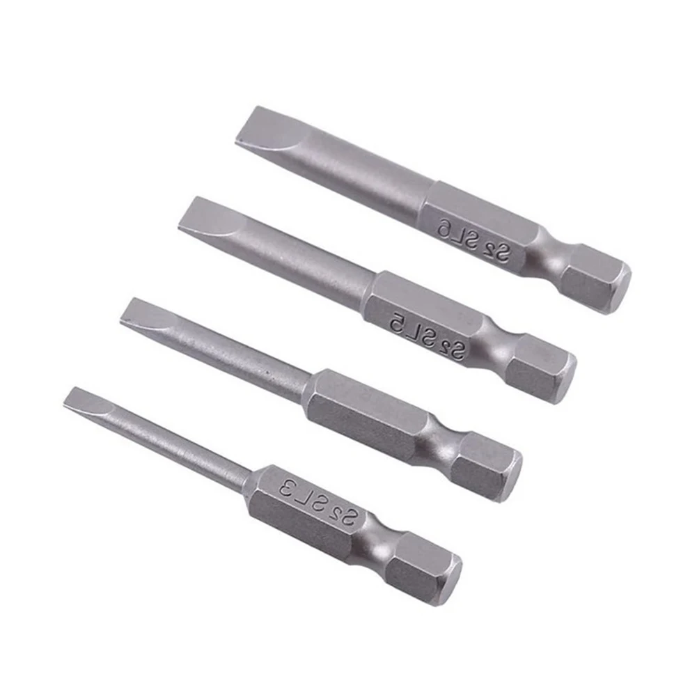 4pcs 50mm Magnetic Slotted Screwdriver Set 3-6mm Bit Hexagonal Handle For Manual Electric Screwdriver Screwdriver Drill
4pcs 50mm Magnetic Slotted Screwdriver Set 3-6mm Bit Hexagonal Handle For Manual Electric Screwdriver Screwdriver Drill